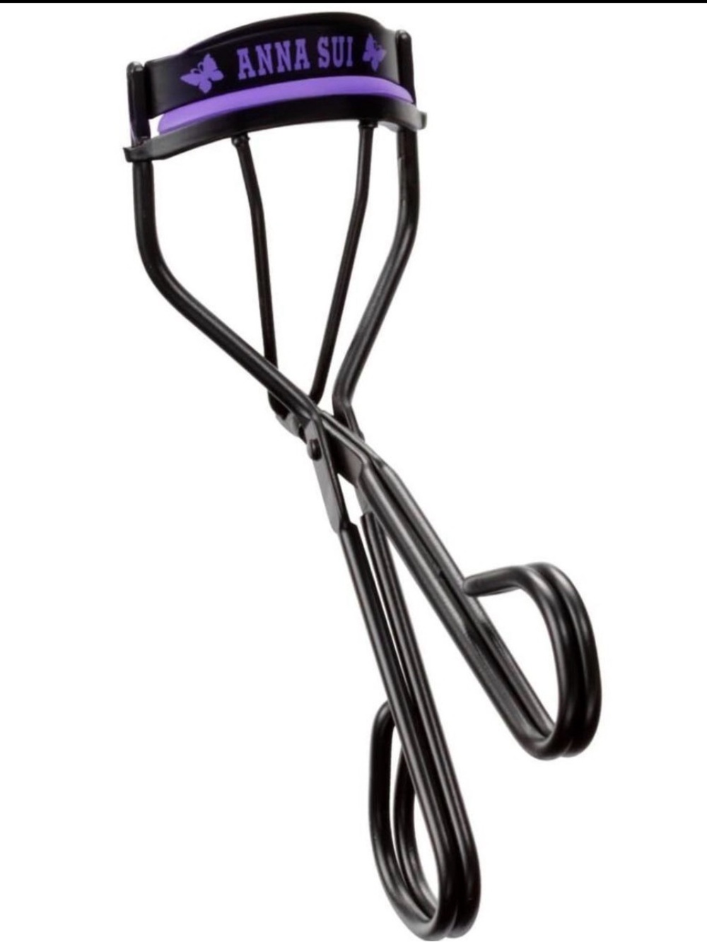 Anna Sui Black Purple Eyelash Curler NWT